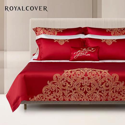 【春上新】10楼罗卡芙   浪漫欧式婚庆100支全棉七件套-爱的华尔兹240*240cm 吊牌价8980元 活动价3999元 商品图0