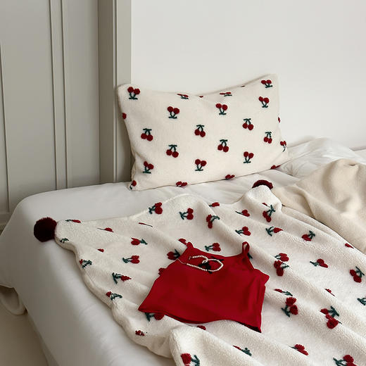 自然醒羊卷妮双面盖毯米拉系列午睡毯ins卡通治愈少女心保温毛毯沙发盖毯双层加厚办公室午休羊羔绒小毯子MT 商品图4