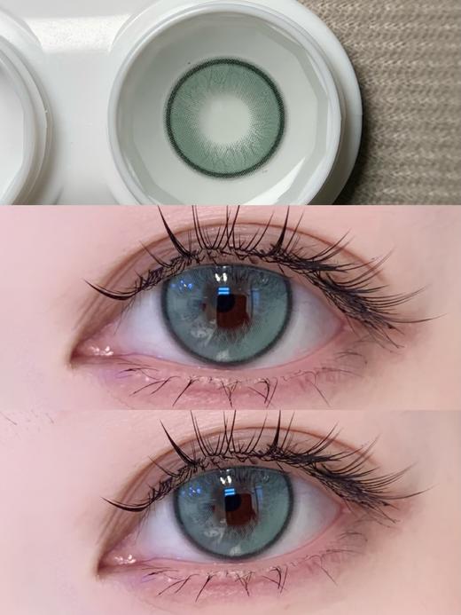 kikicon月抛美瞳 柳绿溪川 14.5mm 商品图0