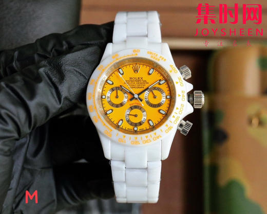 劳力士ROLEX 迪通拿陶瓷系列 男士腕表 陶瓷表壳 表盘尺寸43mm 蓝宝石玻璃镜面 搭载进口多功能计时石英机芯 商品图8