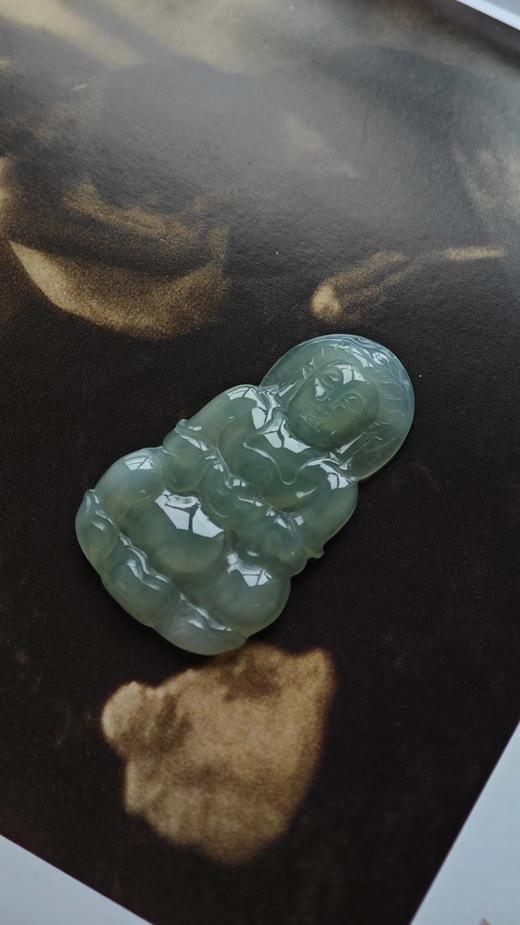 慈·翡翠观音吊坠【嘉石513】 商品图0