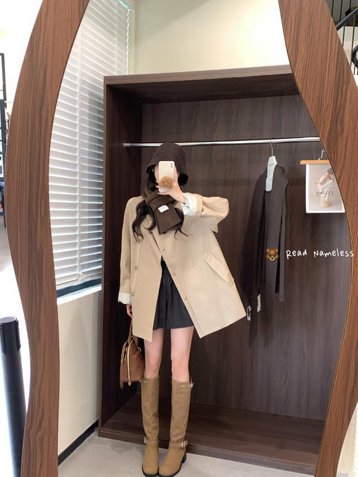 Read Nameless /等了很久的A摆系带风衣 2024/10/14 商品图2