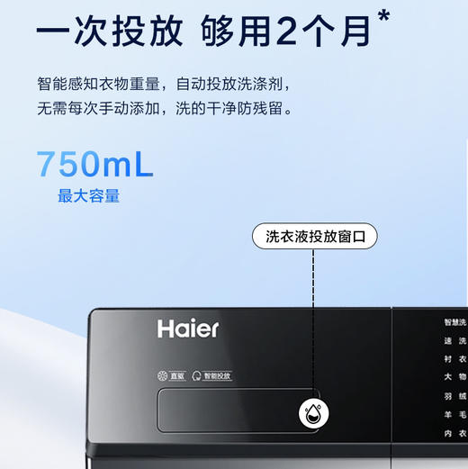 海尔（Haier）洗衣机 G10090BD12S 商品图7