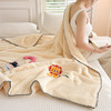 【换季出清】自然醒立体毛巾绣羊羔绒三角针毛毯加厚秋冬办公室午睡披肩毯沙发用盖毯牛奶珊瑚绒小毯子JY 商品缩略图9
