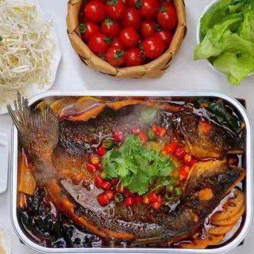 严选 | 有鱼妖&巢三珍联名清江烤鱼450g*2袋（另赠酱料150g*2+宽粉80g*2+不锈钢烤盘*1） 商品图1