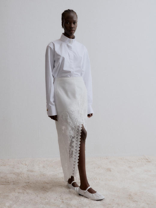 VC｜AW24073 Darsia lace skirt 半身裙 [ 白 ] 商品图3