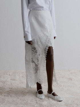 VC｜AW24073 Darsia lace skirt 半身裙 [ 白 ]
