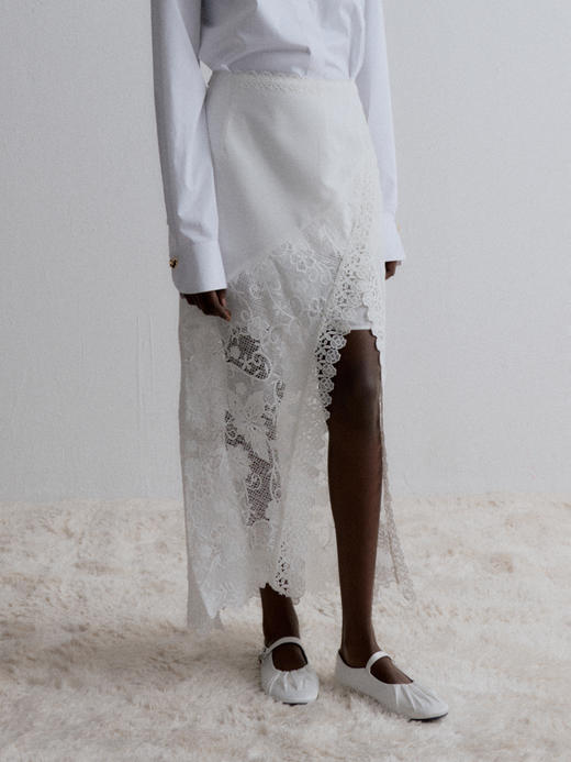 VC｜AW24073 Darsia lace skirt 半身裙 [ 白 ] 商品图0