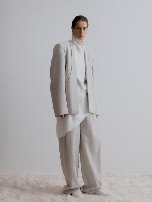 VC｜AW24077 Willow pleated trousers 长裤 [ 灰 ] 商品图1