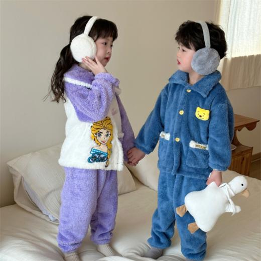 👏【品牌直发】吊牌价499💰，今日单套到手只要💰69❗❗❗ 速抢❗❗❗ 👉幸福感爆棚✨【三枪&Disney迪士尼联名款儿童梳棉绒家居套装】🔥 太让人心动了😎！ 商品图1
