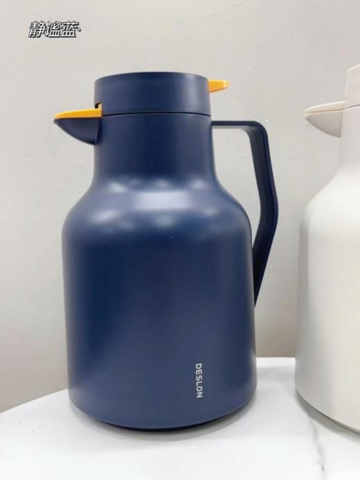 🔥🔥【DESLON德世朗智享温显保温壶】✅玻璃内胆，👍耐腐蚀，不含重金属，👍安全、健康、环保🌈 ✅红胆镀银保温技术，🌿强效锁温、保温保冷💗 商品图2