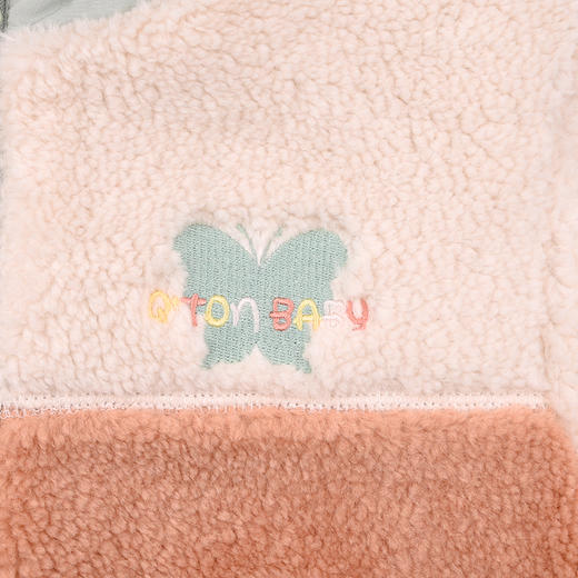 棉果果专柜同款冬季新品女童两面穿羊羔绒外套M422100424608 商品图4