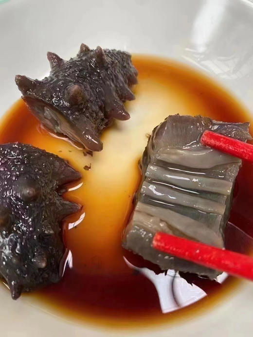 大连即食海参，“懒人”必备！口感鲜嫩Q弹、却不失劲道。解冻即食，非常方便，营养价值高 商品图5
