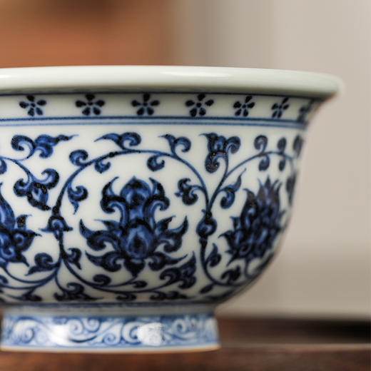 永明尚玩青花明缠枝大压手 商品图4