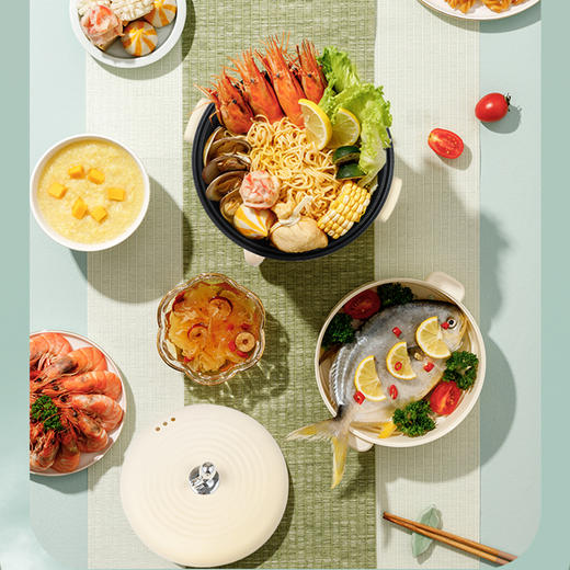 康佳旗下小画仙2.5L多功能电火锅KDZG-1003-L 安全耐用 美味速享 商品图2