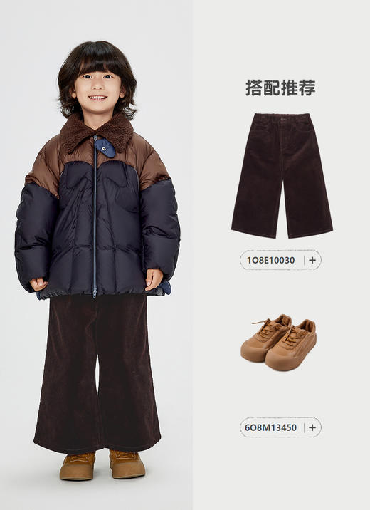 jnby   24年冬款  短款羽绒服  1O0C11540 商品图9