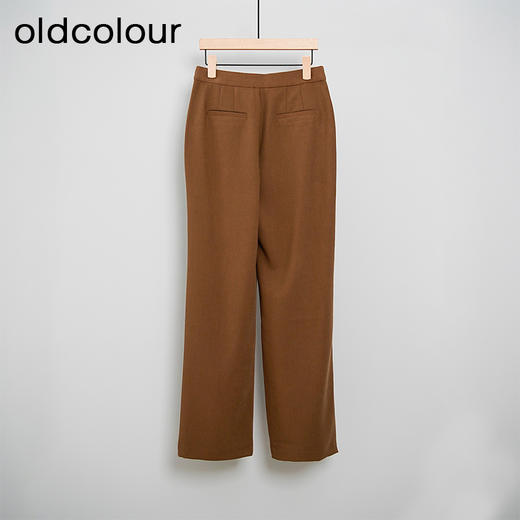 oldcolour春秋款休闲百搭通勤高腰显瘦西装长裤GN31073808 商品图1
