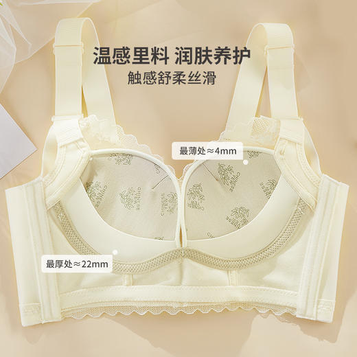 雅黛丽内衣女2024新款小胸聚拢防下垂上托调整型文胸不空杯胸罩女 商品图3