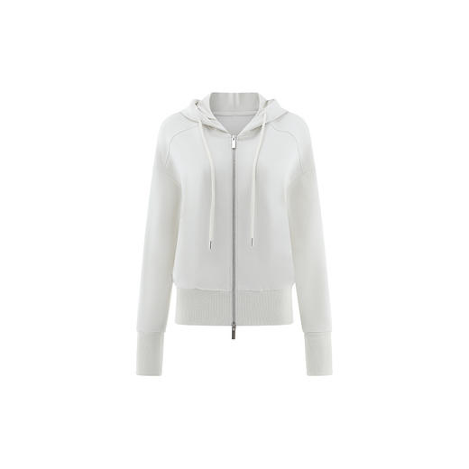 【大牌品质】奥地利兰精莫代尔330g加厚空气层外套 女士秋冬季牛奶蛋白防静电保暖防风立领卫衣外套 商品图7