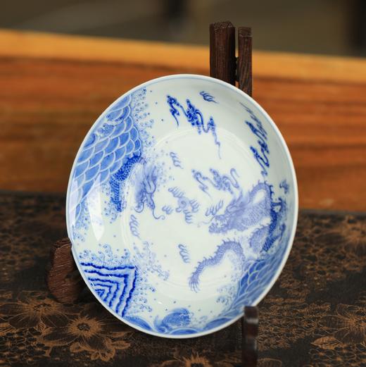 九本造物双龙图案壶承 商品图2