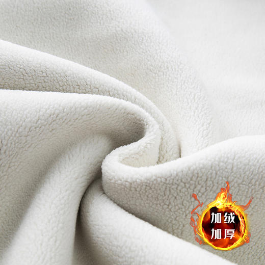 【超柔绒】【新款DX】大依优型大码圆领加绒卫衣长袖加肥加大休闲运动上衣男打底衫胖子冬季保暖 商品图9