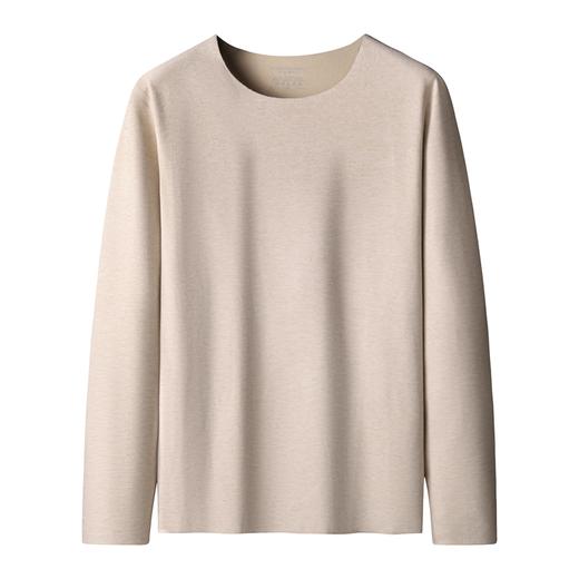 【羊绒保暖】【新款DSF】大依优型大码男装羊绒保暖上衣内衣弹力加绒舒适保暖秋衣 商品图9