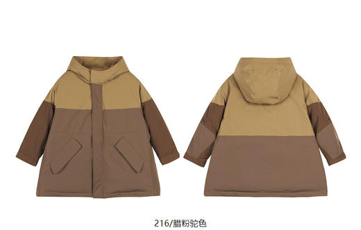 jnby   24年冬款  中长款羽绒服  1O0C12760 商品图13