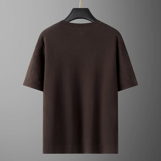 【新款DG】大依优型圆领毛衣针织衫短袖背心休闲针织衫毛背心加肥加大上衣男士胖子大码毛衫t恤打底 商品图4