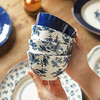 摩登主妇蓝黛庄园釉下彩陶瓷饭碗家用2024新款汤碗高级感餐具盘子 商品缩略图0