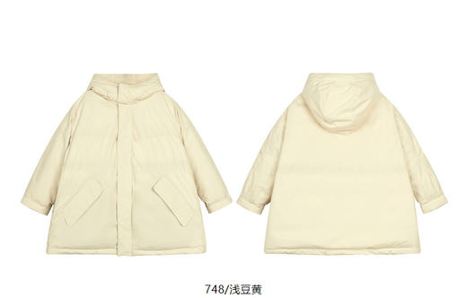 jnby   24年冬款  中长款羽绒服  1O0C12760 商品图14