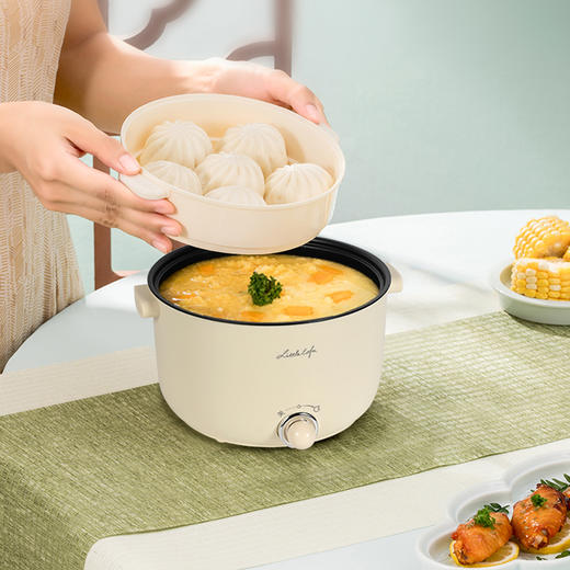 康佳旗下小画仙2.5L多功能电火锅KDZG-1003-L 安全耐用 美味速享 商品图3