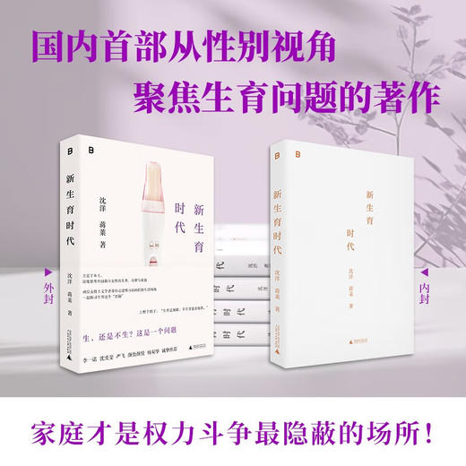 新生育时代 沈洋、蒋莱 著 商品图2