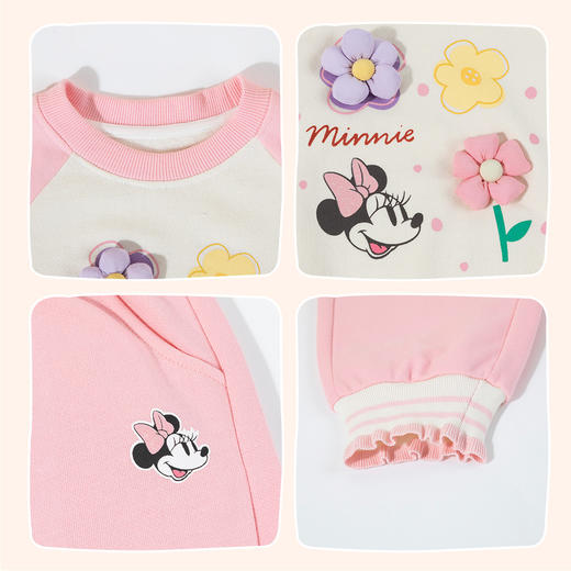 迪士尼秋季女童卫衣套装ZD3DT033 商品图10