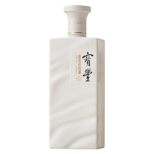 宝丰小白瓶 中华老字号 清香型白酒 50度 500ml/瓶