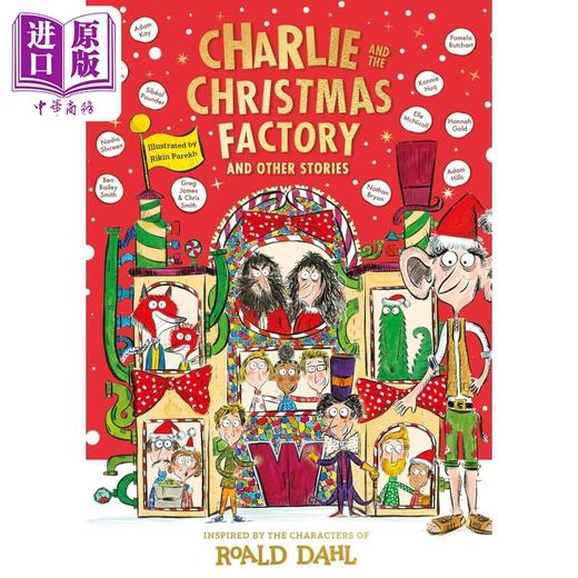 预售 【中商原版】致敬罗尔德达尔 查理与他的圣诞故事 Roald Dahl Charlie and the Christmas Factory 英文原版进口 短篇小说故事 商品图0