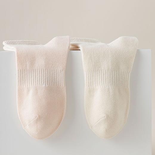 春秋纯色袜子女中筒袜学生糖果色纯棉吸汗防臭夏天低帮短筒运动袜 商品图3