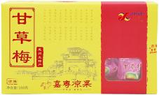 嘉粤150g盒装甘草梅150G 商品图0