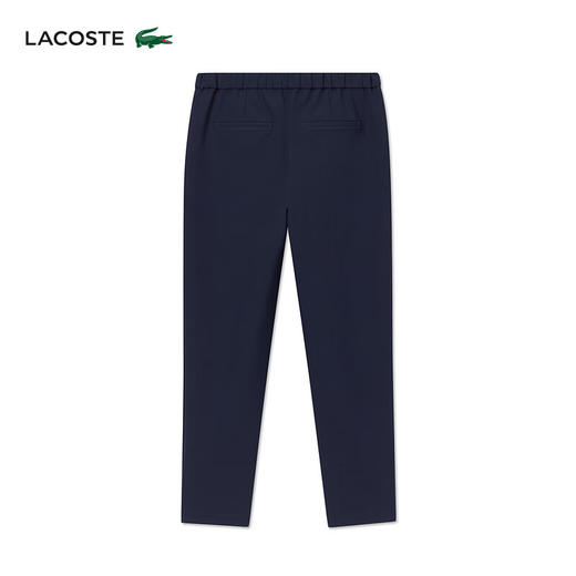 LACOSTE法国鳄鱼女装新款通勤百搭高腰长裤HF0706-98 商品图1
