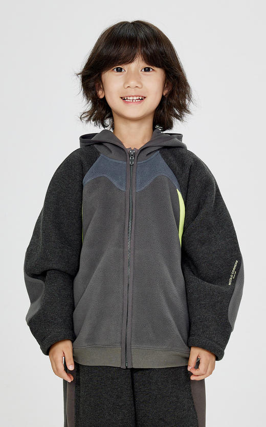 jnby   4年冬款  连帽开襟卫衣  1O0410830 商品图8