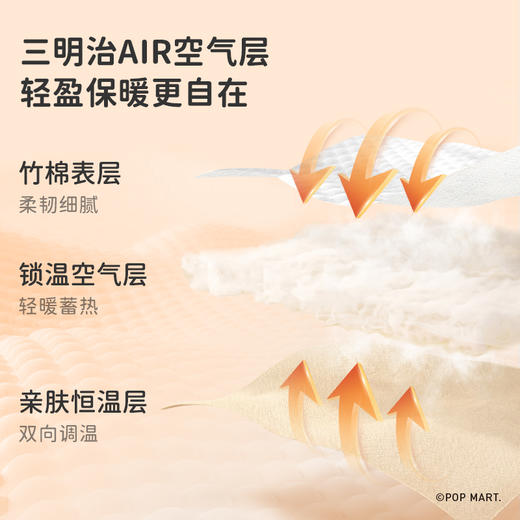 i-baby×Outlast泡泡玛特联名小奶泡空气层恒温家居服外套10GG06247043（12.1-12.31实付399赠送i-baby手拎包） 商品图2