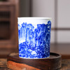 九本造物珍藏江山行旅图笔筒 商品缩略图0
