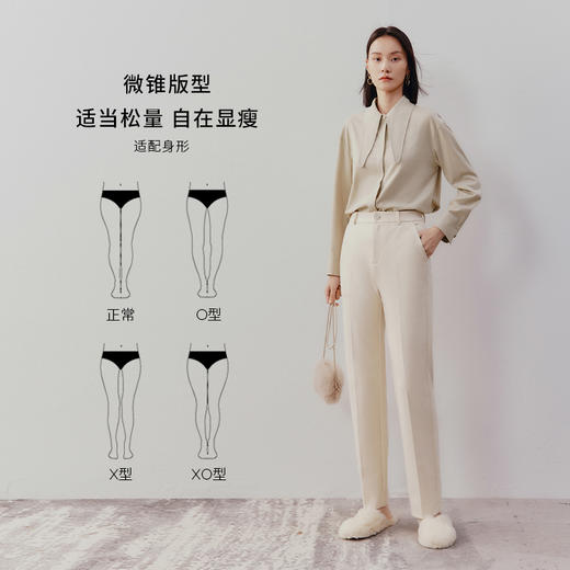 【商场同款】麦檬冬梭织长裤5DA153291 商品图3