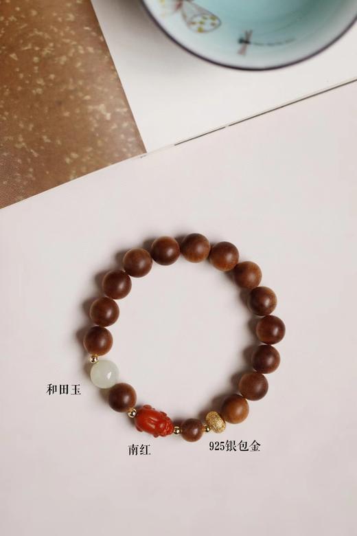 原创设计【绎心】老山檀香单圈手串10mm 商品图8