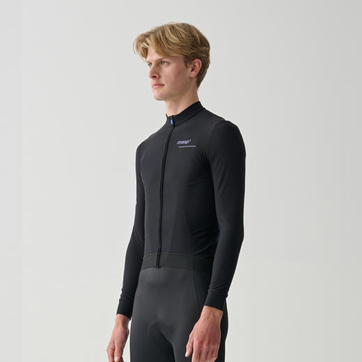 MAAP 男士 Training Thermal LS Jersey 黑色 加绒长袖骑行服 商品图0