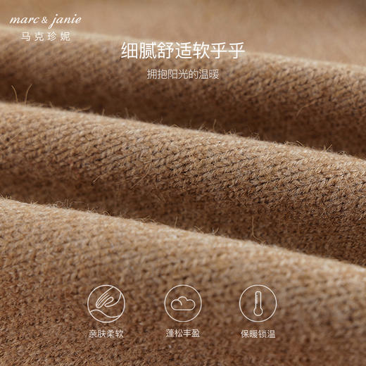 马克珍妮男童萌趣动物提花毛衣儿童针织衫2024年秋冬新款241772 商品图3