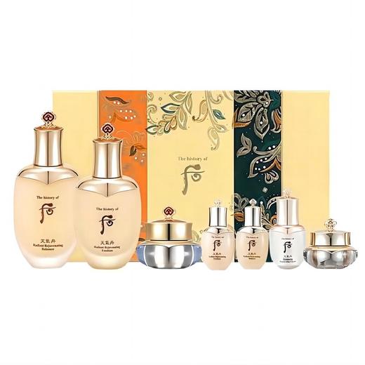 The history of whoo/后天气丹花献光彩紧颜系列礼盒7件套  嗨购珠海 商品图3