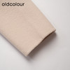 oldcolour冬季简约气质通勤显瘦直筒长款手工呢料长外套女GL41156971 商品缩略图4