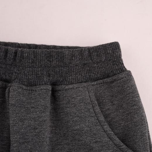 棉果果专柜同款冬季新品男童女童中国风针织复合绒加绒长裤M502200424664 商品图3