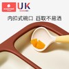 科巢宝宝餐盘吸盘一体式分格盘婴儿硅胶吸管碗吃饭训练勺儿童餐具套装 商品缩略图2