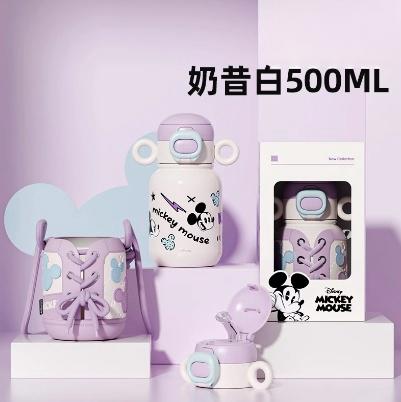 GERM米奇系列萌耳保温杯 奶昔白 商品图0